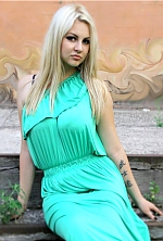 Ukrainian mail order bride Evgenia from Luhansk with blonde hair and green eye color - image 2