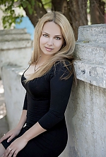 Ukrainian mail order bride Evgenia from Nikolaev with blonde hair and green eye color - image 4