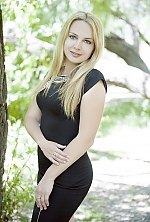 Ukrainian mail order bride Evgenia from Nikolaev with blonde hair and green eye color - image 3