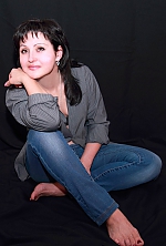 Ukrainian mail order bride Ekaterina from Luhansk with black hair and brown eye color - image 3