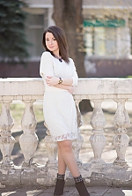 Ukrainian mail order bride Aliona from Dnipro with brunette hair and brown eye color - image 2