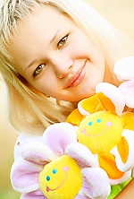 Ukrainian mail order bride Eugenia from Lugansk with blonde hair and brown eye color - image 2
