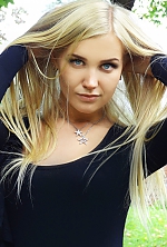 Ukrainian mail order bride Anastasia from Kiev with blonde hair and blue eye color - image 10