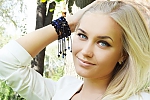 Ukrainian mail order bride Anastasia from Kiev with blonde hair and blue eye color - image 4