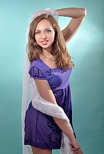 Ukrainian mail order bride Aliona from Kiev with light brown hair and blue eye color - image 6