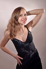 Ukrainian mail order bride Aliona from Kiev with light brown hair and blue eye color - image 3