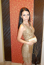 Ukrainian mail order bride Kseniya from Zaporozhye with black hair and green eye color - image 6