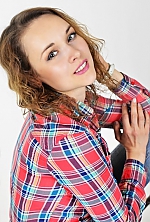 Ukrainian mail order bride Irina from Nikolaev with light brown hair and green eye color - image 2