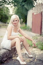Ukrainian mail order bride Anna from Kherson with blonde hair and blue eye color - image 6
