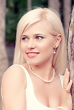 Ukrainian mail order bride Anna from Kherson with blonde hair and blue eye color - image 2
