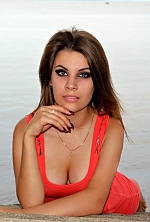 Ukrainian mail order bride Inessa from Nikopol with brunette hair and green eye color - image 2