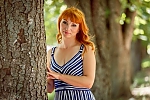 Ukrainian mail order bride Oksana from Poltava with red hair and green eye color - image 7