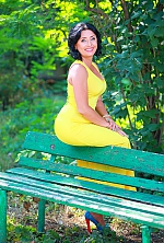 Ukrainian mail order bride Irina from Odessa with black hair and green eye color - image 9