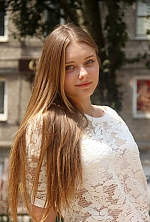 Ukrainian mail order bride Angelina from Zaporozhye with light brown hair and green eye color - image 2