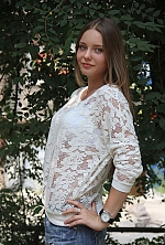 Ukrainian mail order bride Angelina from Zaporozhye with light brown hair and green eye color - image 7