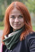 Ukrainian mail order bride Marina from Nikolaev with red hair and blue eye color - image 2