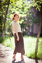 Ukrainian mail order bride Marina from Nikolaev with red hair and blue eye color - image 5