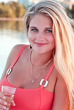 Ukrainian mail order bride Karina from Cherkassy with blonde hair and blue eye color - image 2