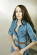 Ukrainian mail order bride Darina from Kiev with brunette hair and grey eye color - image 6