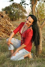 Ukrainian mail order bride Katerina from Dnipro with black hair and brown eye color - image 2