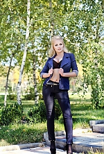 Ukrainian mail order bride Alla from Odessa with blonde hair and green eye color - image 3