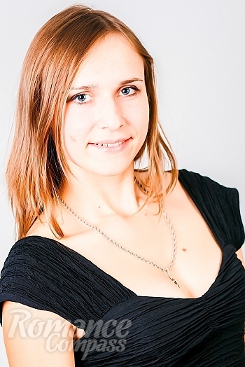 Ukrainian mail order bride Yuliia from Vinnitsa with light brown hair and blue eye color - image 1
