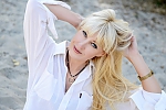 Ukrainian mail order bride Ella from Lugansk with blonde hair and blue eye color - image 4