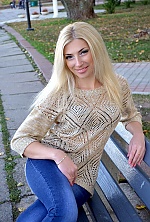 Ukrainian mail order bride Maria from Nikolaev with blonde hair and green eye color - image 7
