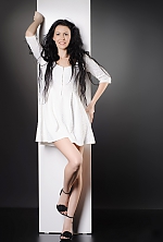 Ukrainian mail order bride Angelica from Nikolaev with black hair and green eye color - image 5