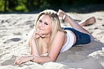 Ukrainian mail order bride Kristina from Kharkov with blonde hair and green eye color - image 7