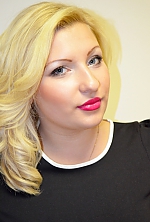 Ukrainian mail order bride Anastasiya from Odessa with blonde hair and blue eye color - image 2