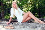 Ukrainian mail order bride Alina from Nikolaev with blonde hair and blue eye color - image 4