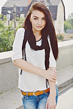 Ukrainian mail order bride Yulia from Kiev with brunette hair and grey eye color - image 9