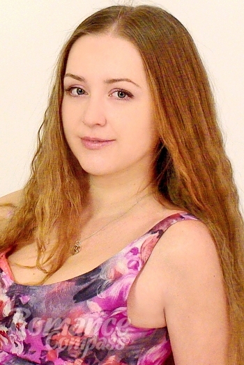 Ukrainian mail order bride Lyudmila from Nikolaev with light brown hair and grey eye color - image 1