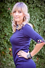 Ukrainian mail order bride Valentina from Nikolaev with blonde hair and green eye color - image 2