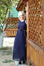 Ukrainian mail order bride Ruslana from Nikolaev with blonde hair and grey eye color - image 6