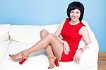 Ukrainian mail order bride Oksana from Klevan with black hair and blue eye color - image 4