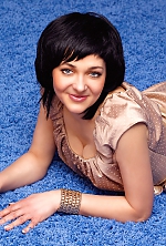 Ukrainian mail order bride Oksana from Klevan with black hair and blue eye color - image 7