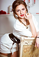 Ukrainian mail order bride Katerina from Kiev with light brown hair and blue eye color - image 2
