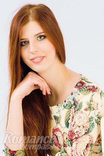 Ukrainian mail order bride Alla from Odessa with light brown hair and blue eye color - image 1