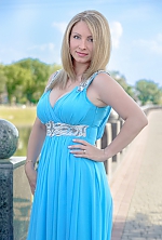 Ukrainian mail order bride Ilona from Kharkov with blonde hair and green eye color - image 4