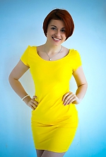 Ukrainian mail order bride Diana from Odessa with red hair and hazel eye color - image 5