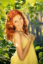 Ukrainian mail order bride Alexandra from Lugansk with red hair and blue eye color - image 4