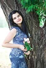 Ukrainian mail order bride Irina from Kropyvnytskyi with black hair and blue eye color - image 6
