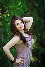 Ukrainian mail order bride Neonila from Odessa with brunette hair and green eye color - image 6