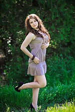 Ukrainian mail order bride Neonila from Odessa with brunette hair and green eye color - image 10