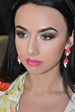 Ukrainian mail order bride Katerina from Harkov with black hair and green eye color - image 6