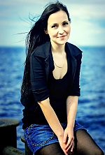 Ukrainian mail order bride Karina from Cherkassy with black hair and brown eye color - image 2