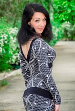 Ukrainian mail order bride Anna from Nikolaev with black hair and green eye color - image 6