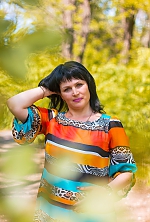 Ukrainian mail order bride Olga from Nikolaev with black hair and green eye color - image 6